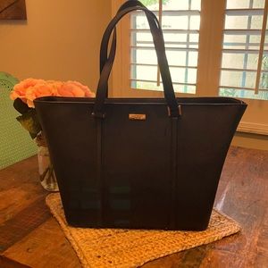 Kate Spade ♠️ Large Black Shoulder Tote!